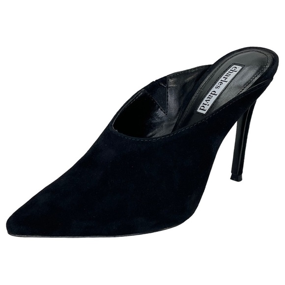 Charles David Midnight Black Stiletto Heels - Picture 1 of 12